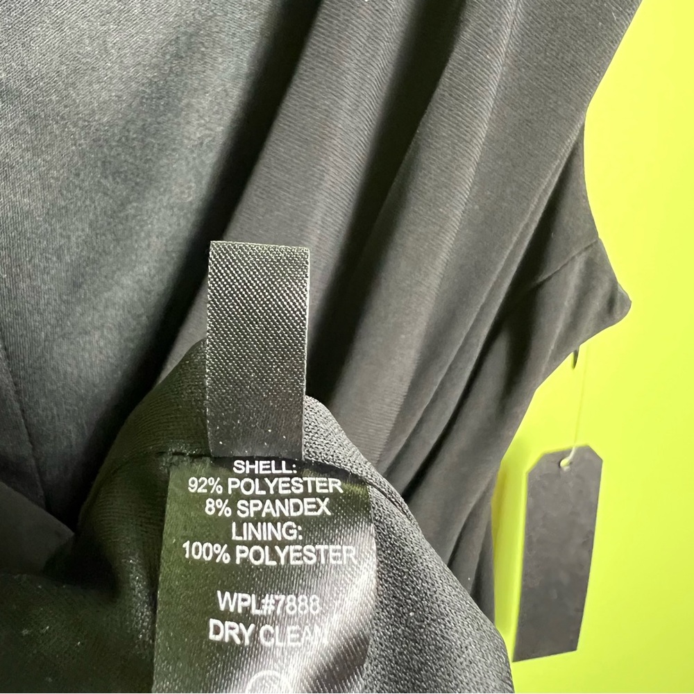 Miss Sixty classic black sleeveless dress defined waist size 8 NWT - Picture 6 of 7